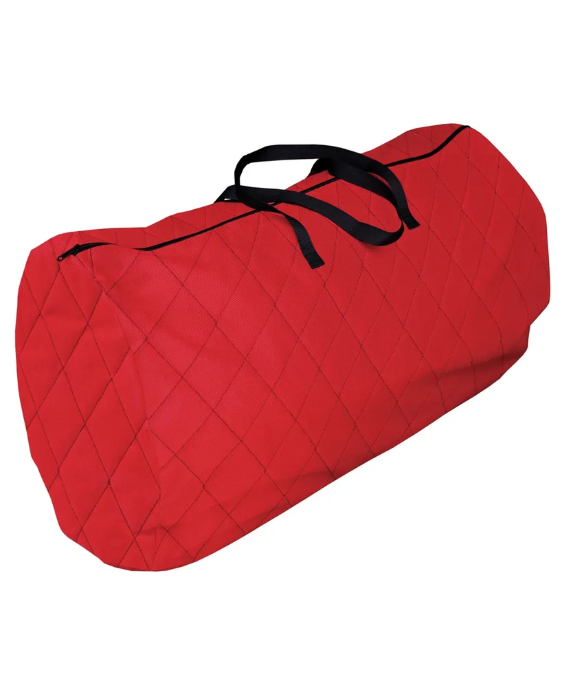 NORTHLIGHT 3 Reel Christmas Light Set Quilted Storage Bag In Red