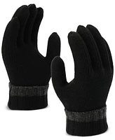 Calvin Klein Men's Tipped Cuffed Beanie & Gloves Set