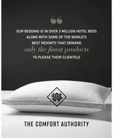 Sobel Westex Sobella Supremo 100% Cotton Face Medium Density Pillow, Queen