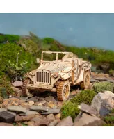 Diy 3D Puzzle - Jeep Army Car - 369pcs