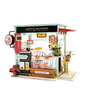 Diy 3D Dollhouse Puzzle - Ice Cream Station