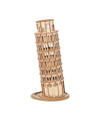 Diy 3D Wood Puzzle - Leaning Tower of Pisa - 137pcs