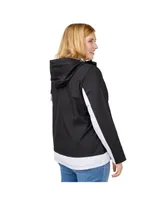 Free Country Women's Plus Sun swept Athlete Windbreaker Jacket