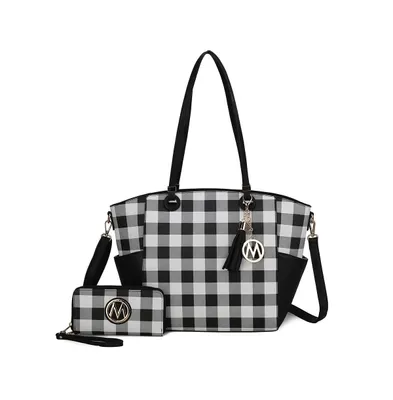 Mkf Collection Karlie Tote Bag with Wallet by Mia K