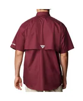 Men's Columbia Maroon Texas A&M Aggies Big and Tall Bonehead Button-Up Shirt