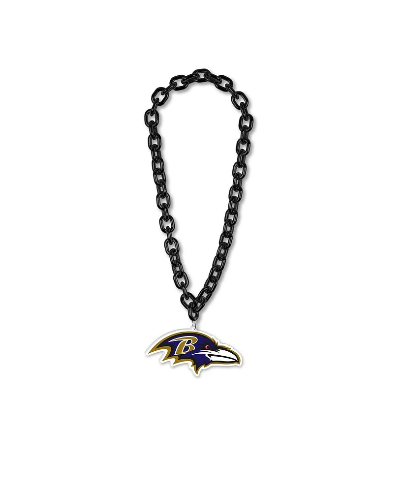 Men's and Women's Wincraft Baltimore Ravens Big Chain Logo Necklace