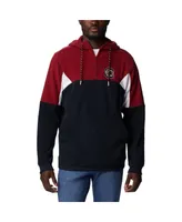 Men's Columbia Black South Carolina Gamecocks Lodge Quarter-Zip Hoodie