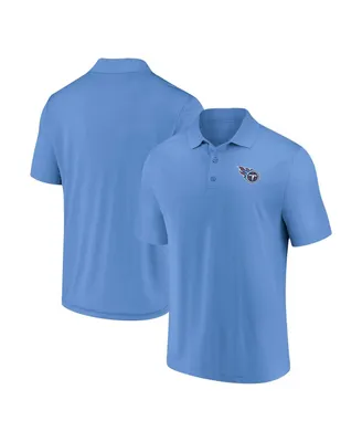 Men's Fanatics Light Blue Tennessee Titans Component Polo Shirt