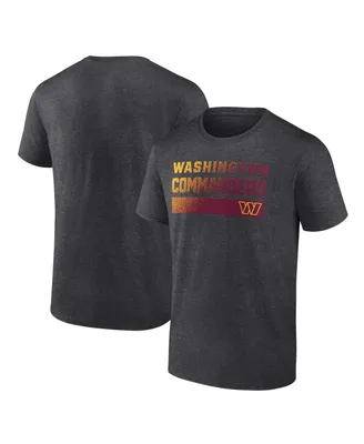 Men's Fanatics Charcoal Washington Commanders T-shirt