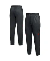 Men's adidas Black Indiana Hoosiers 2023 Travel Aeroready Tapered Pants