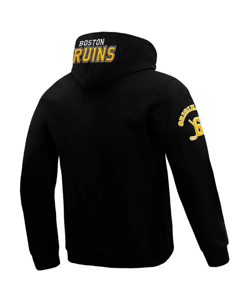 Men's Pro Standard Black Boston Bruins Classic Pullover Hoodie