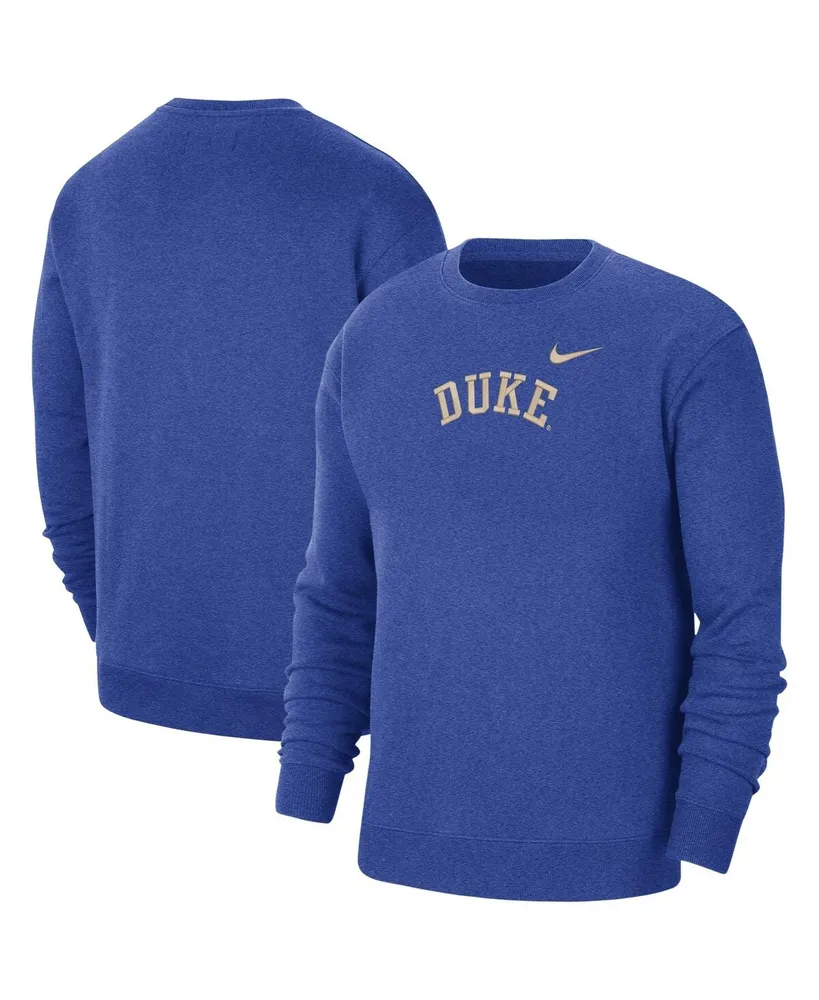 Men's Nike Royal Duke Blue Devils Campus Pullover Sweatshirt