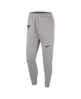 Men's Nike Gray Virginia Tech Hokies Club Fleece Pants