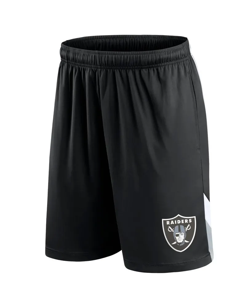 Men's Fanatics Black Las Vegas Raiders Slice Shorts