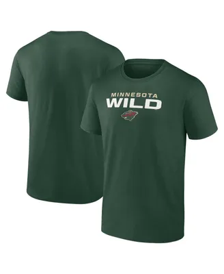 Men's Fanatics Green Minnesota Wild Barnburner T-shirt
