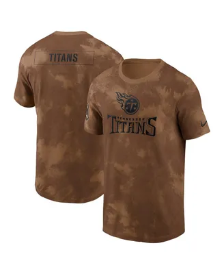 Men's Nike Brown Tennessee Titans 2023 Salute To Service Sideline T-shirt