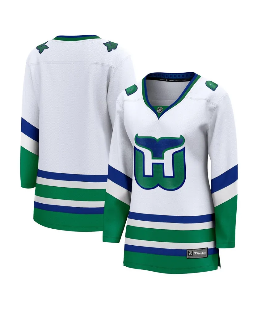 Women's Fanatics White Carolina Hurricanes Whalers Premier Breakaway Jersey