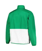 Men's G-iii Sports by Carl Banks Green Oregon Ducks Cornerman Half-Zip Top