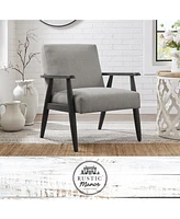 Rustic Manor Elana Linen Armchair