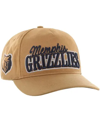 Men's '47 Brand Tan Memphis Grizzlies Barnes Hitch Adjustable Hat