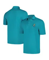 Men's Under Armour Teal Coastal Carolina Chanticleers Tee To Green Polo Shirt