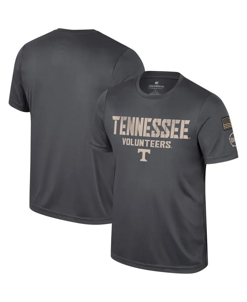 Men's Colosseum Charcoal Tennessee Volunteers Oht Military-Inspired Appreciation T-shirt