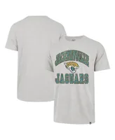 Men's '47 Brand Gray Distressed Jacksonville Jaguars Play Action Franklin T-shirt