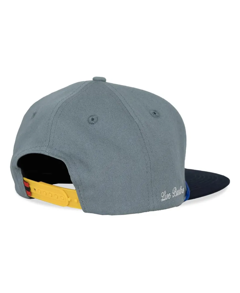 Men's Live Breathe Futbol Gray San Diego Fc Snapback Adjustable Hat