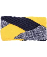 Women's ZooZatz Michigan Wolverines Criss Cross Headband