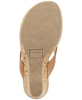 Style & Co Women's Chicklet Wedge Thong Sandals, Created for Macy's