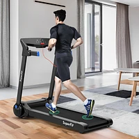 Sugift 3HP Electric Folding Treadmill with Bluetooth Speaker
