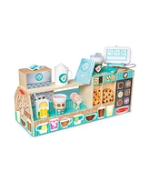 Melissa and Doug Wooden Cafe Barista Coffee Shop 35 Piece Set