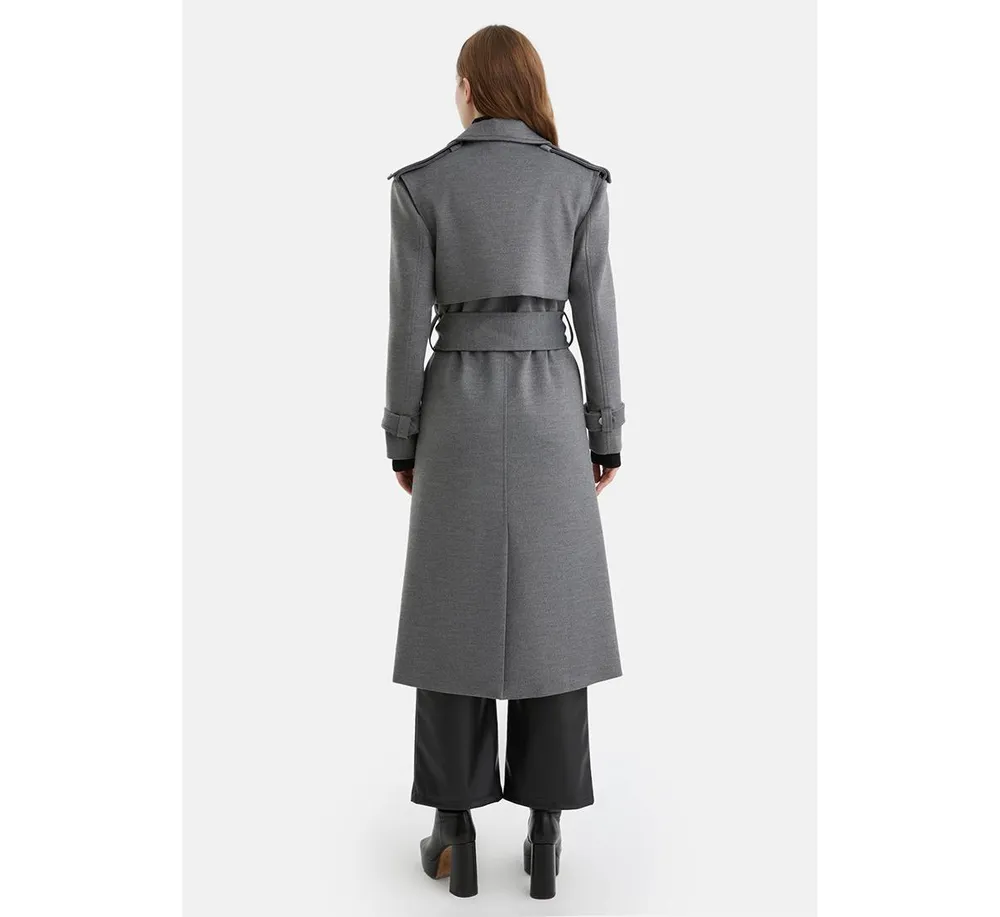 Nocturne Women's Belted Coat