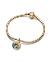 Pandora 14K Gold-Plated Disney Cinderella Heart Charm