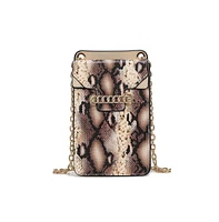 Mkf Collection Yael Snake embossed Phone Cross body by Mia K