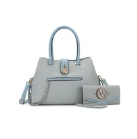 Mkf Collection Edith Women's Tote Bag by Mia K with wallet