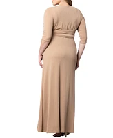 Kiyonna Plus Romanced by Moonlight Long Gown