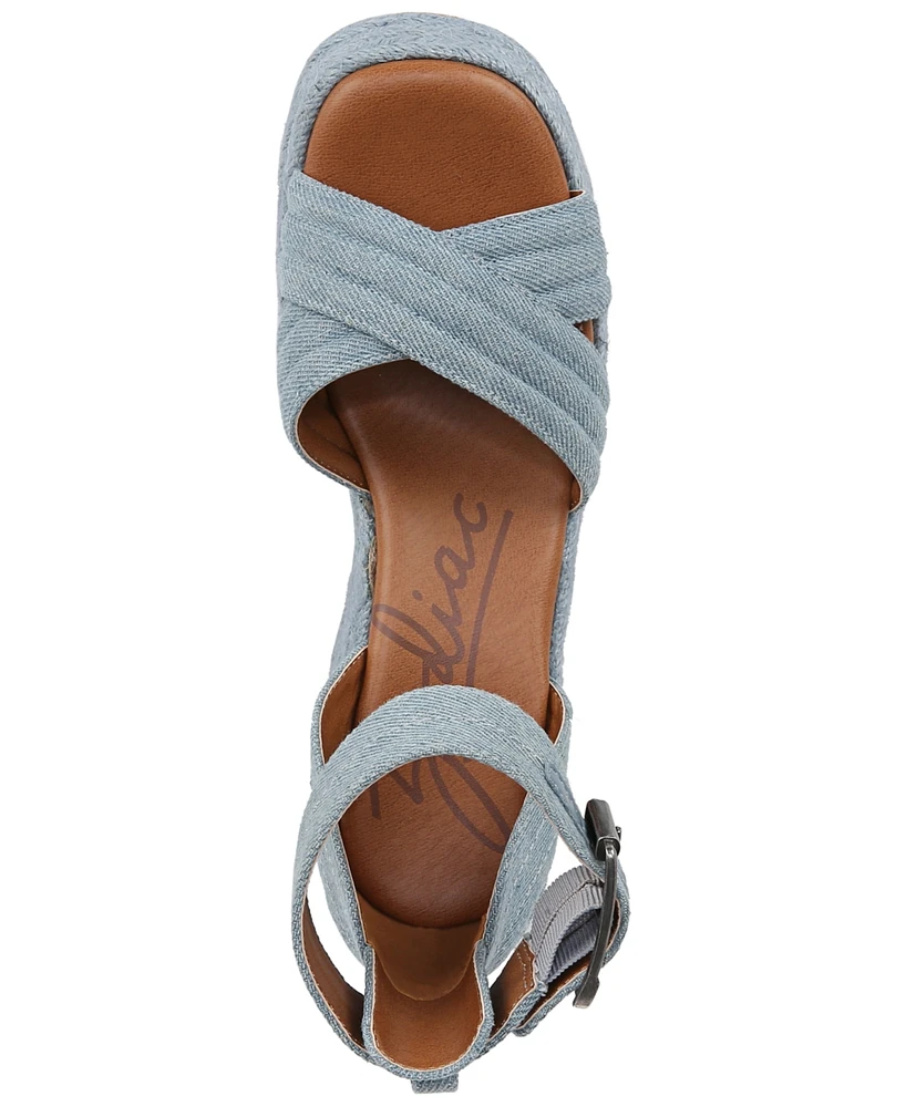 Zodiac Women's Naomi Ankle-Strap Espadrille Wedge Sandals
