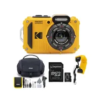 Kodak Pixpro WPZ2 Rugged Waterproof 16MP Digital Camera with Accessory Bundle