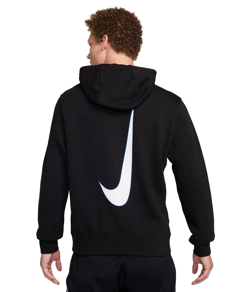 Nike Men's Pullover French Terry Logo Soccer Hoodie