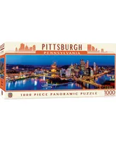 Masterpieces Pittsburgh 1000 Piece Panoramic Jigsaw Puzzle for Adults