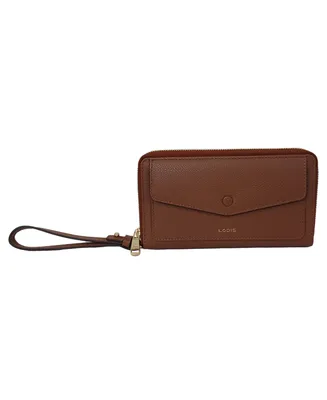 Lodis Stacey Zip Around Leather Wallet