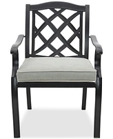 Wythburn Mix and Match Lattice Outdoor Dining Chair