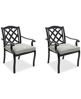 Wythburn Mix and Match Lattice Outdoor Dining Chairs