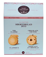 Mary Macleod's Shortbread Gluten Free Shortbread Cookies Mixed Assortment in Large Gable Gift Box, 24 Piece