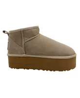 Women's Mini Sheepskin Boots