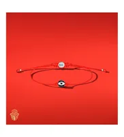 Fierce Protector - Evil Eye Red String Bracelet