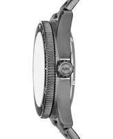 Michael Kors Men's Maritime Three-Hand Gunmetal Stainless Steel Watch 42mm