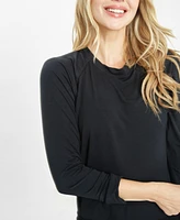 Lively Women's The All-Day Crew Neck Long-Sleeve Top