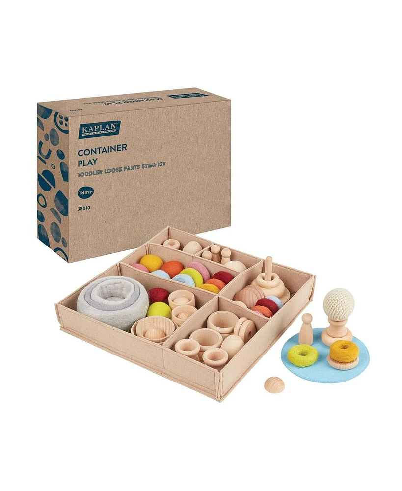 Kaplan Early Learning Container Play: Toddler Loose Parts Stem Kit